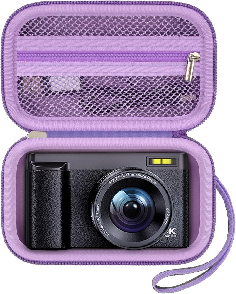 Grapsa Digital Camera Case Compatible with Duluvulu for Oiadek for Zostuic for TEBNGIHNM for Canon G7 X Mark III/II 4K Vlogging Camera. Storage Holder Bag for Canon PowerShot (Box Only) - Purple - Image 1